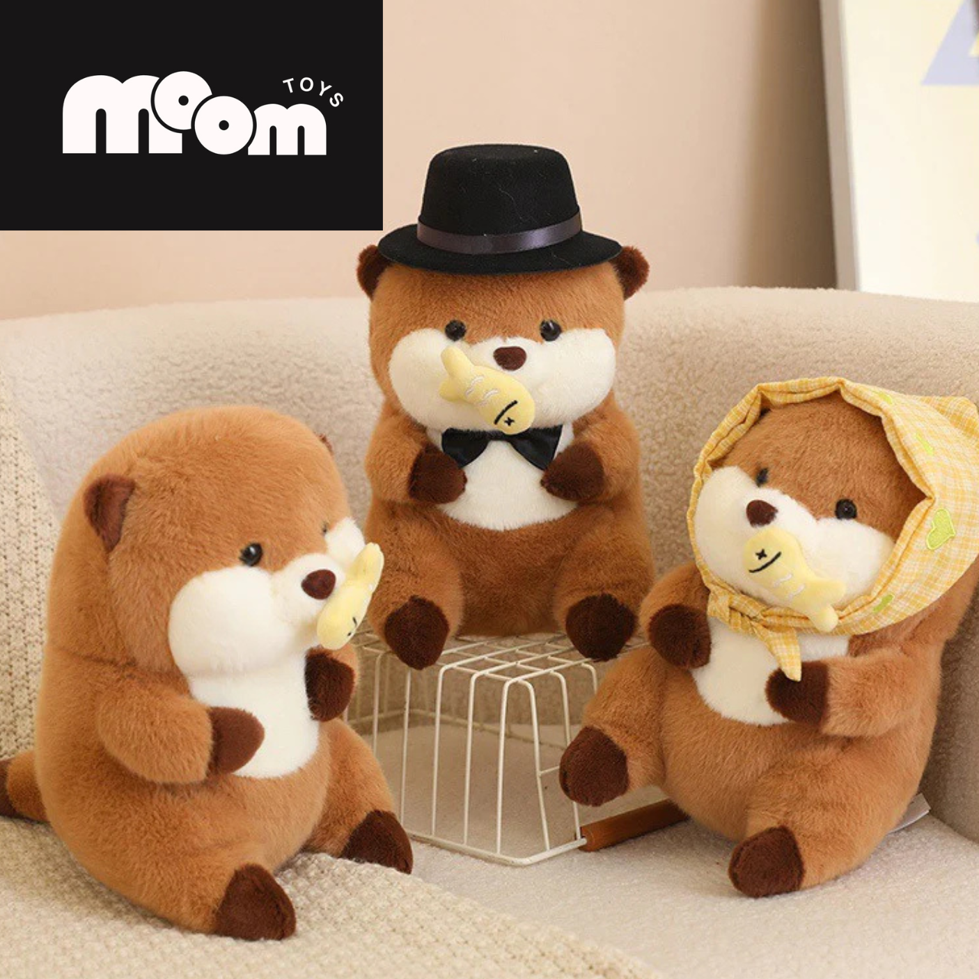 Fishing Otter Plushie