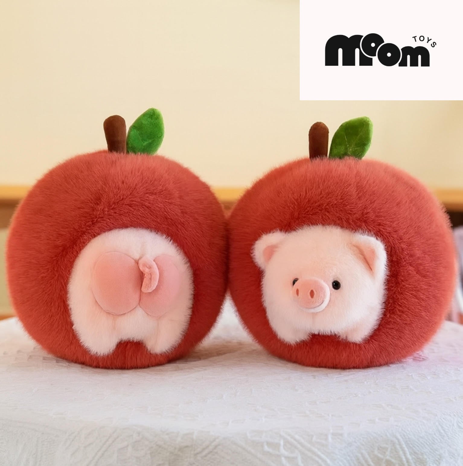 Apple Pig Plushie